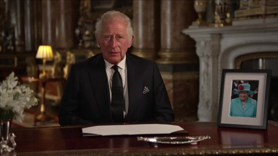 Charles III. Die erste Ansprache des neuen Königs im Video STERN.de