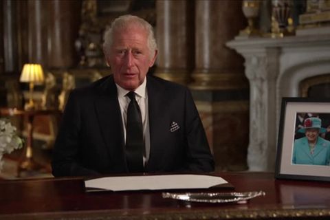 Charles III.: Die erste Ansprache des neuen Königs