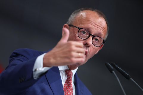 Friedrich Merz auf dem Parteitag der CDU