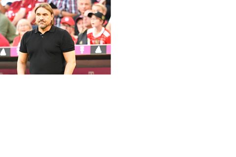 Gladbach-Coach Daniel Farke am Spielfeldrand