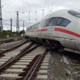 Exklusive Fotos: Unfall in Karlsruhe: ICE beim Rangieren im Hauptbahnhof entgleist
