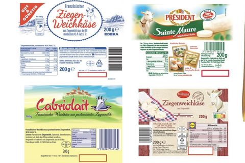 Insgesamt sieben Ziegenkäseprodukte sind vom Rückruf betroffen