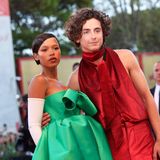 Taylor Russell und Timothee Chalamet