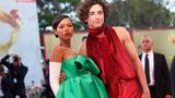 Taylor Russell und Timothee Chalamet