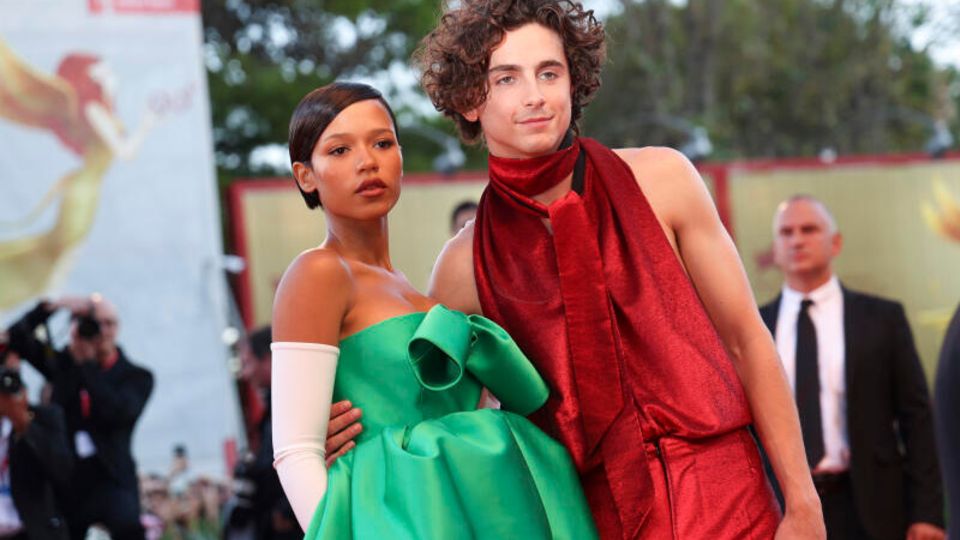 Taylor Russell und Timothee Chalamet
