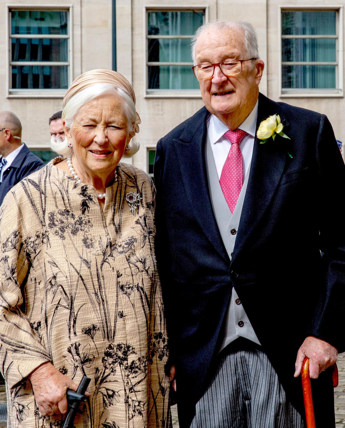 Ex-König Albert II. und Ex-Königin Paola von Belgien