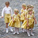 Blumenmädchen und Pagenjungen dürfen bei der Traumhochzeit natürlich auch nicht fehlen 