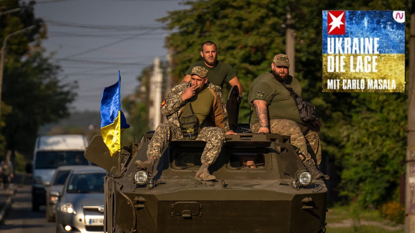 Ukrainische Gegenoffensive erfolgreich