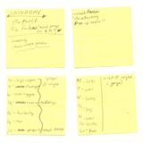 Eine To-Do-Liste, wie sie in ihrer Schlichtheit und Kontroverse nicht eindringlicher hätte sein können. Samstag: Steuererklärung und Essen für die Woche vorkochen – Sonntag: Entspannung und Spiel gucken.