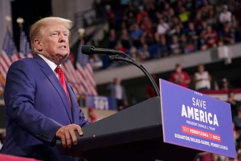 Donald Trump, ehemaliger Präsident der USA