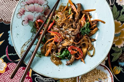 Japchae-Salat