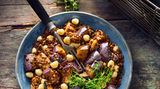 Blitzrezept: Balsamico-Linsen mit Aubergine