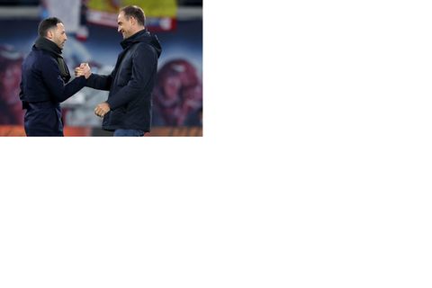 Domenico Tedesco und Oliver Mintzlaff