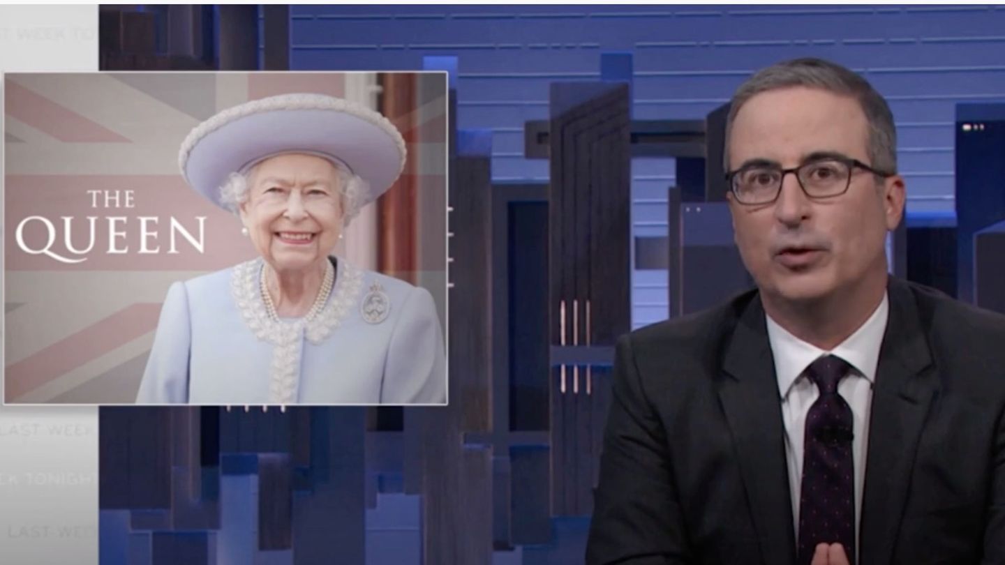 John Oliver macht Queen-Witze