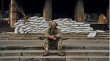 Soldat in Isjum