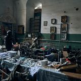 Krankenhaus in Kirche in Isjum