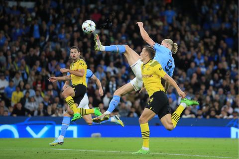 Liegt in der Luft: Manchester Citys Erling Haaland