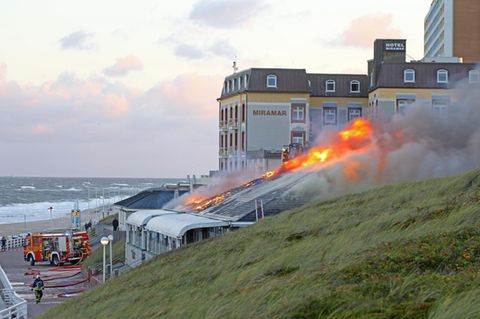 Restaurant "Badezeit" in Westerland auf Sylt ist nach dem Feuer