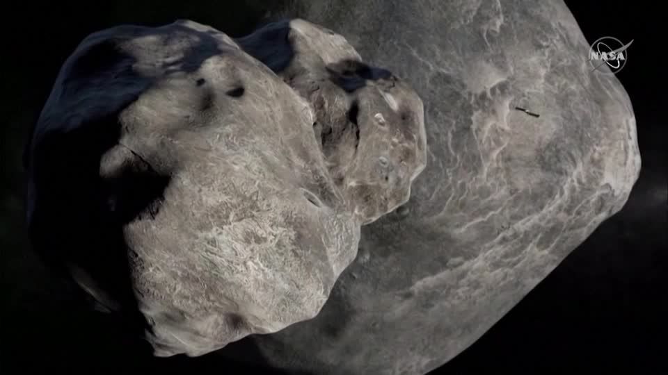 Test zur Erdrettung: Nasa steuert Sonde absichtlich in Asteroid  – und landet einen Treffer