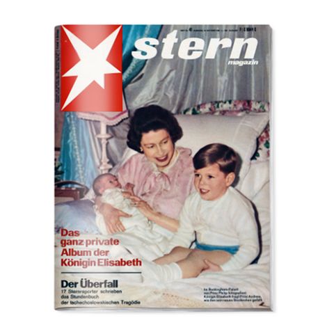 Queen Elizabeth II. 1986 auf dem stern-Cover