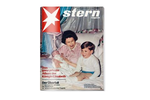 Queen Elizabeth II. 1986 auf dem stern-Cover