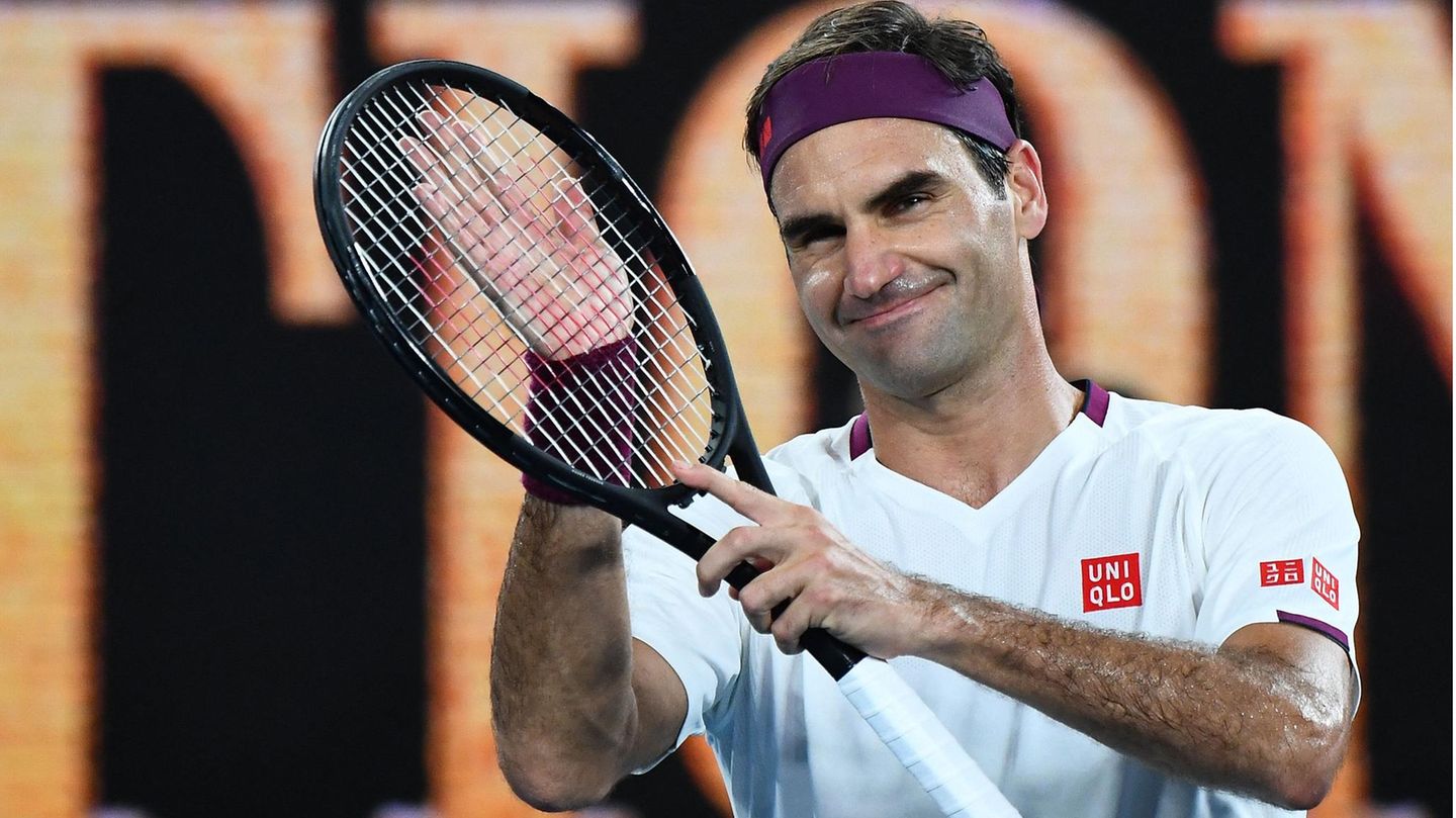 Dominated the tennis scene for years: the Swiss Roger Federer