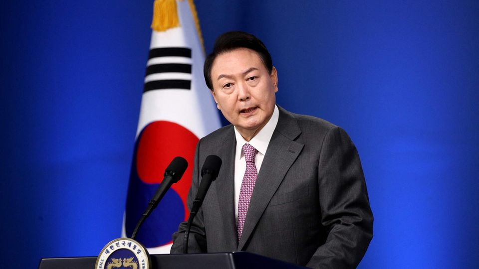 Südkoreas Präsident Yoon Suk-yeol Südkoreas Präsident Yoon Suk-yeol