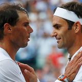 Federer mit Nadal