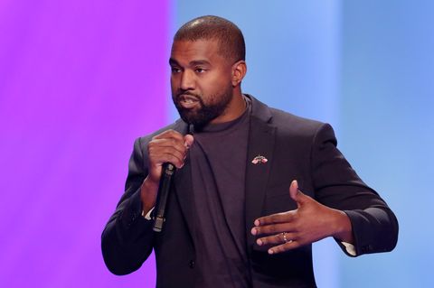 Rapper und Modedesigner Kanye West