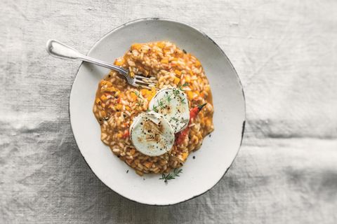 Kürbis-Chili-Risotto