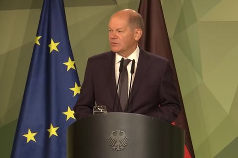 Video: Scholz - Sind zu Überprüfung von Militärexportregeln bereit