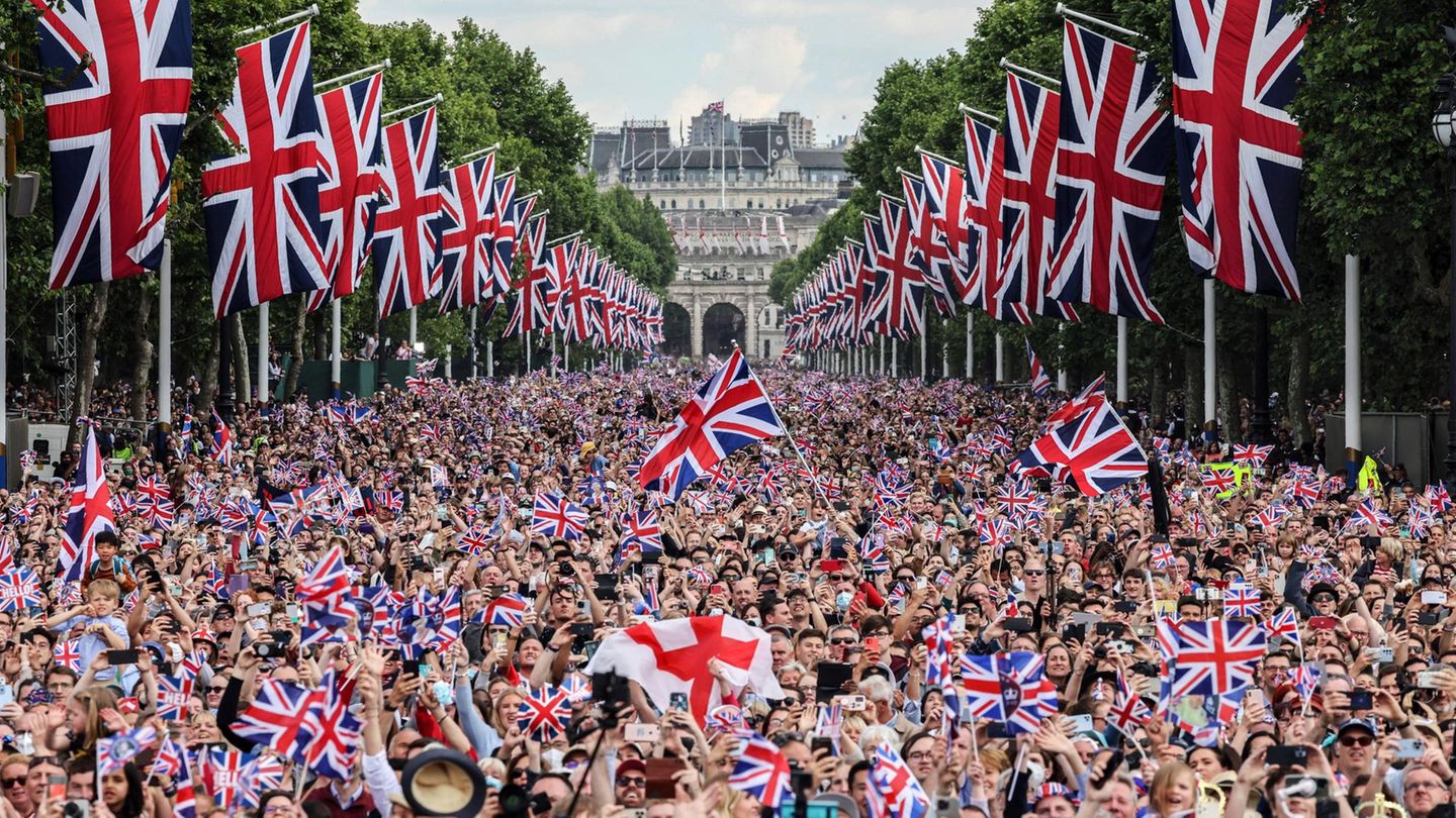 London feiert das 70. Thronjubiläum der Queen