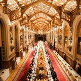 Die grandiose St.-Georgs-Halle des Schloss Windsor