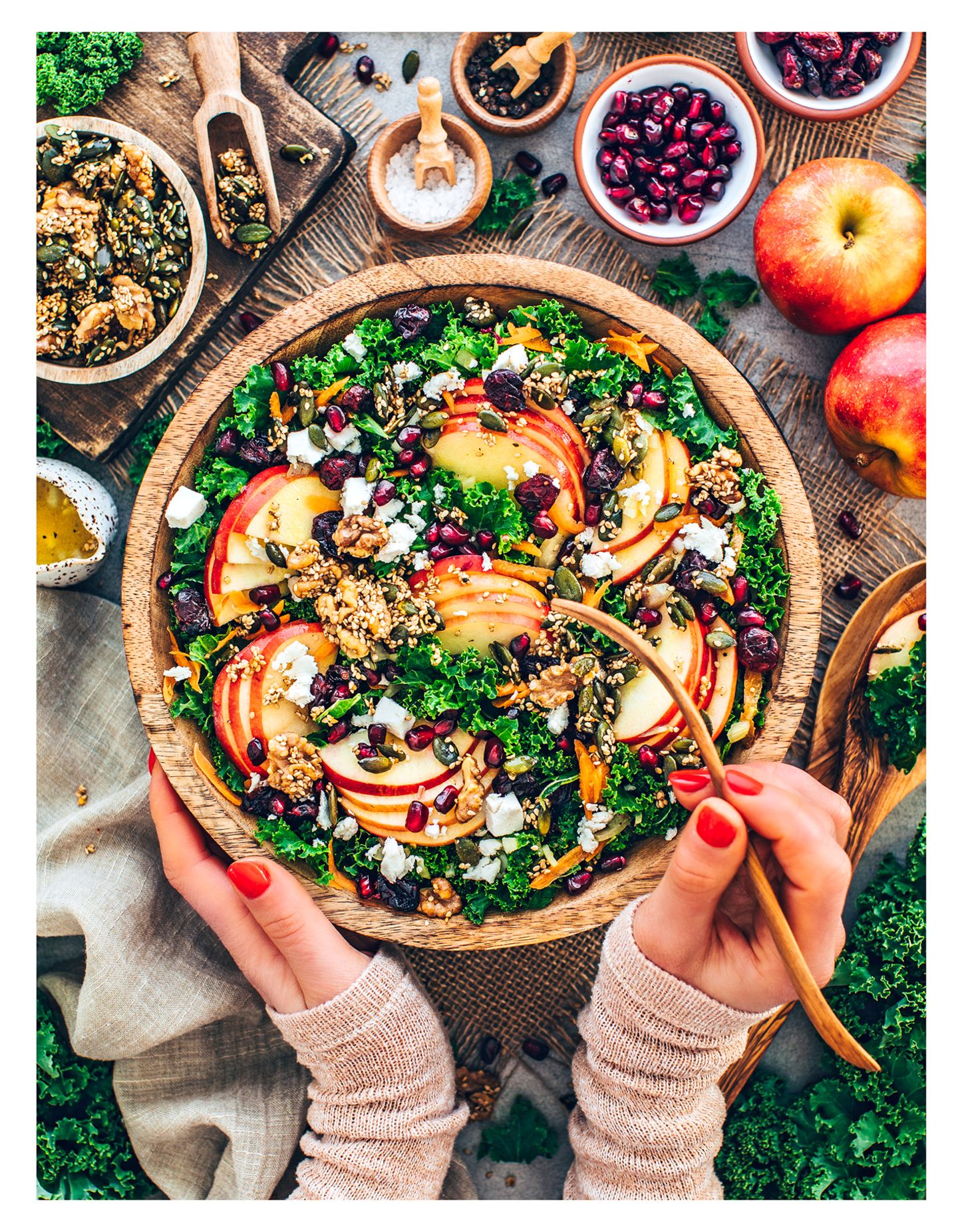 Grünkohl-Apfel-Salat von Bianca Zapatka Grünkohl-Apfel-Salat von Bianca Zapatka