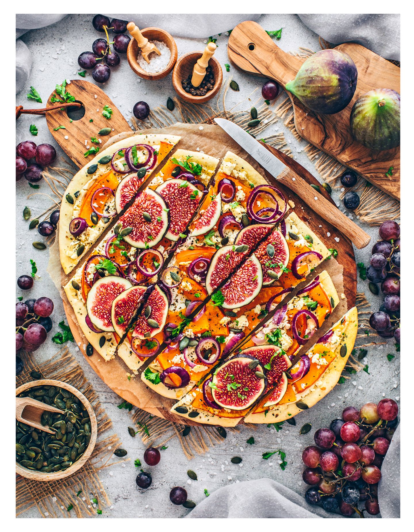 Kürbis-Flammkuchen von Bianca Zapatka