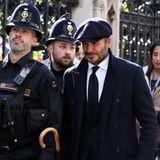 Die Warteschlange vor der Westminster Hall und dem Sarg von Queen Elizabeth II.