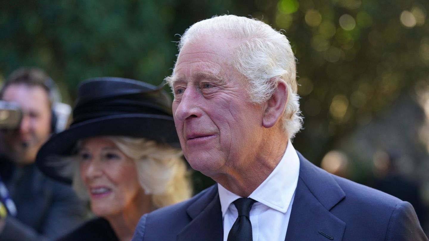 Charles III  and King Consort Camilla in Wales