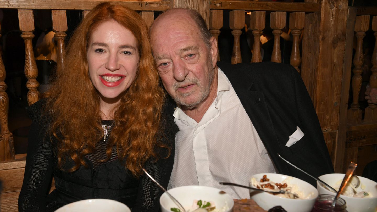 Ralph Siegel und seine Laura Käfer