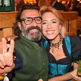 Franziska Gräfin Fugger von Babenhausen und Kunstmaler Mauro Bergonzoli