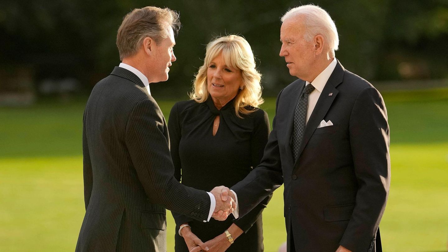 State reception at Buckingham Palace: the most powerful in the world gather