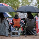 Menschenmenge in London