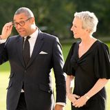 Außenminister James Cleverly bei seiner Ankunft am Palast