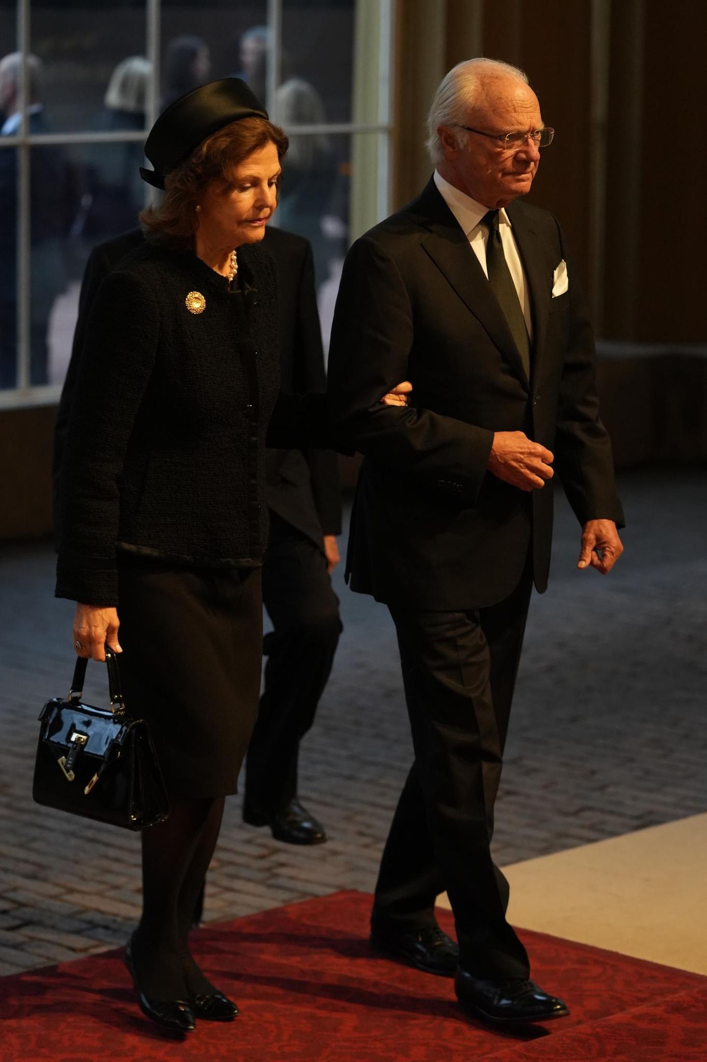 Gustaf von Schweden und Königin Silvia