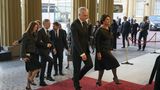 Gäste im Buckingham Palast