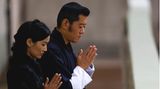 In der Westminster Hall: Der König von Bhutan Jigme Khesar Namgyel Wangchuck und Königin Jetsun Pema