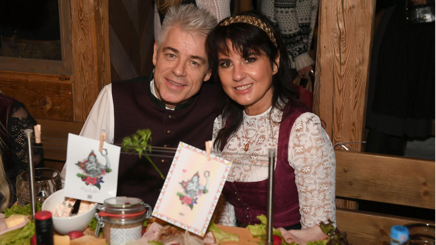 Der Comedian Michael Mittermeier und seine Frau Gudrun