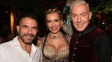 Marc Terenzi (l-r), Verena Kerth und H.P. Baxxter