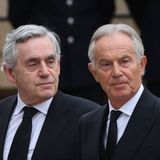Gordon Brown und Tony Blair