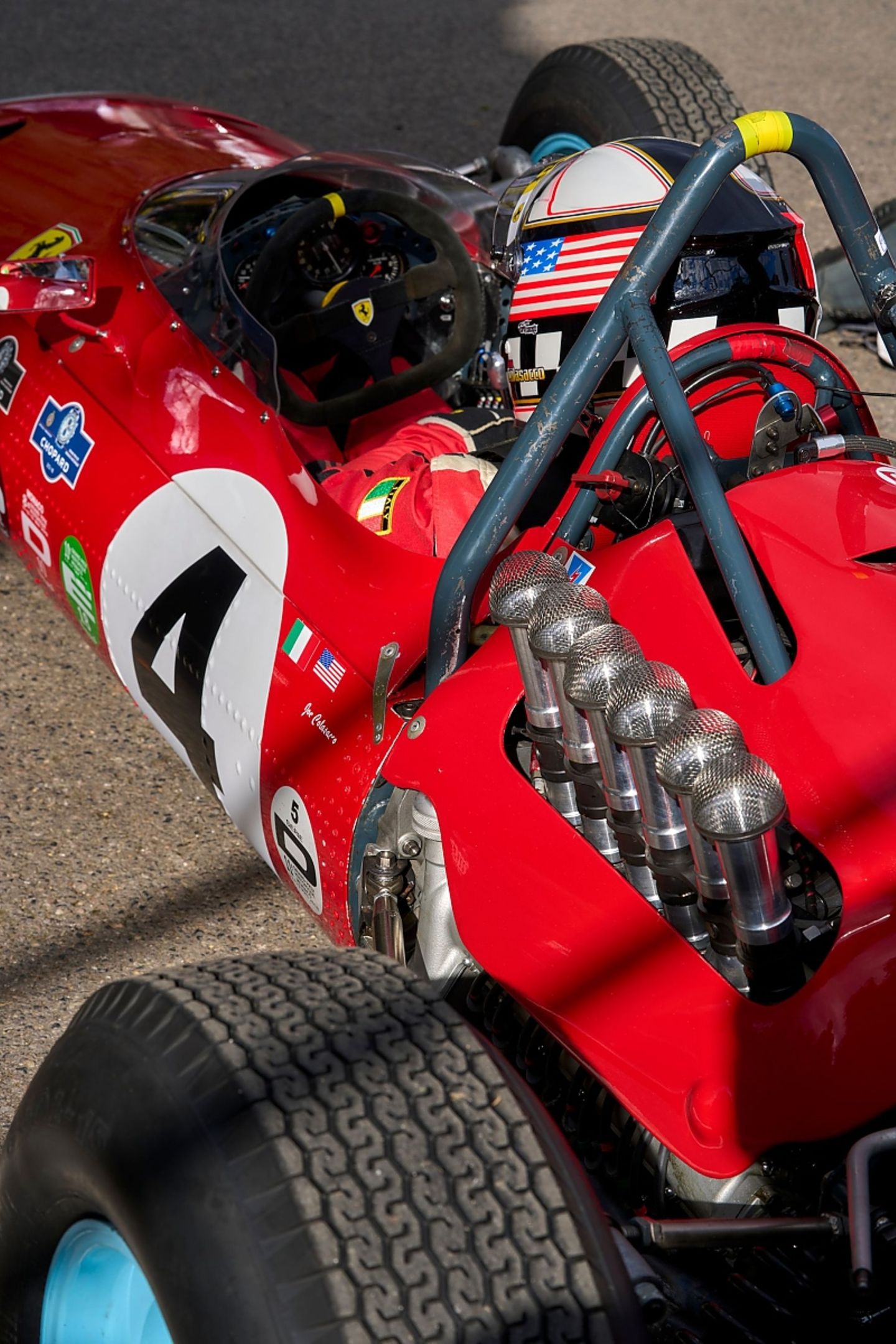 Hach! Herrlich archaische Rennmotoren