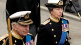 König Charles und Prinzessin Anne